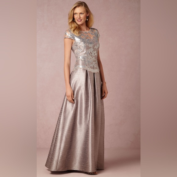 Adrianna Papell mother of the bride or groom gown dress EUC 4P pockets - Picture 1 of 17